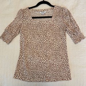 NINE West blouse, square neckline, size xs